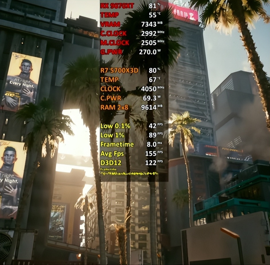 Ryzen 7 5700X3D Radeon RX 9070 XT 16GB 性能测试_Ryzen 7 5700X3D 显卡搭配推荐_5700X