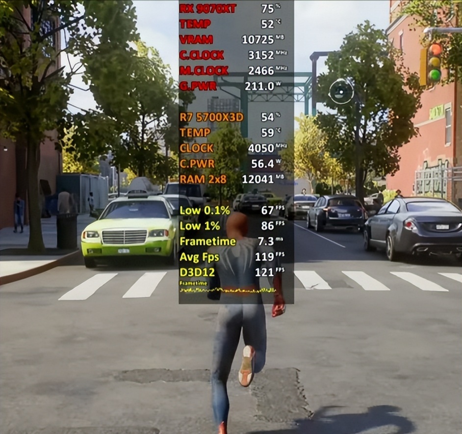 Ryzen 7 5700X3D 显卡搭配推荐_Ryzen 7 5700X3D Radeon RX 9070 XT 16GB 性能测试_5700X