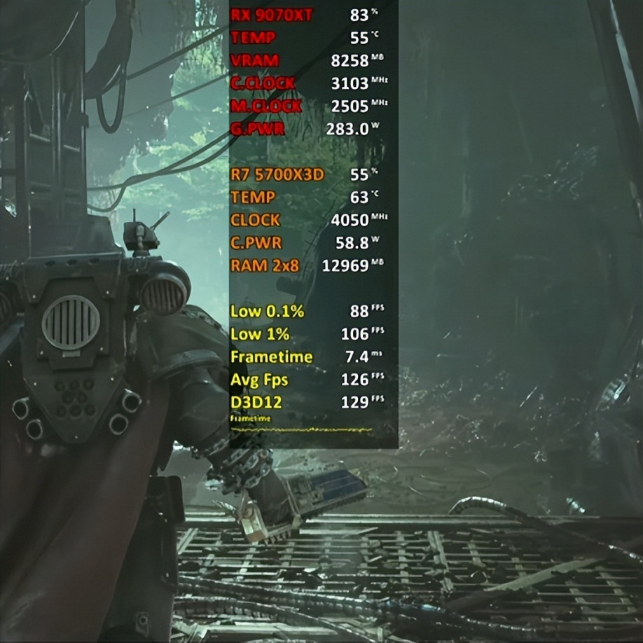 5700X_Ryzen 7 5700X3D Radeon RX 9070 XT 16GB 性能测试_Ryzen 7 5700X3D 显卡搭配推荐