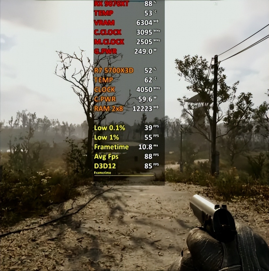 5700X_Ryzen 7 5700X3D Radeon RX 9070 XT 16GB 性能测试_Ryzen 7 5700X3D 显卡搭配推荐