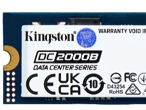 金士顿全新推出企业级数据中心NVMe固态硬盘DC2000B