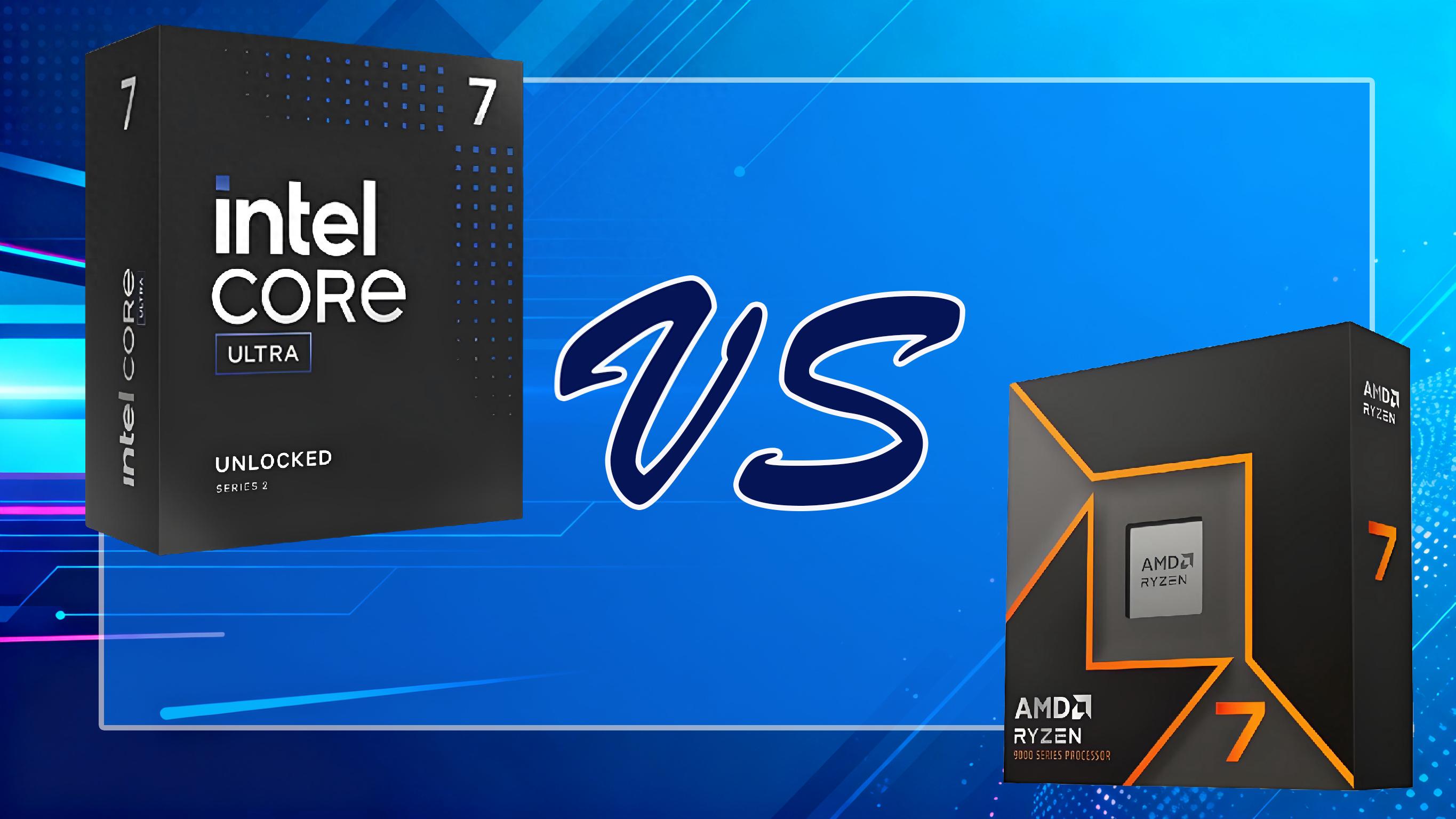  游戏性能对比 CUDIMM高频内存支持 _9700X_高端处理器比较 英特尔酷睿Ultra7 265K AMD9700X 