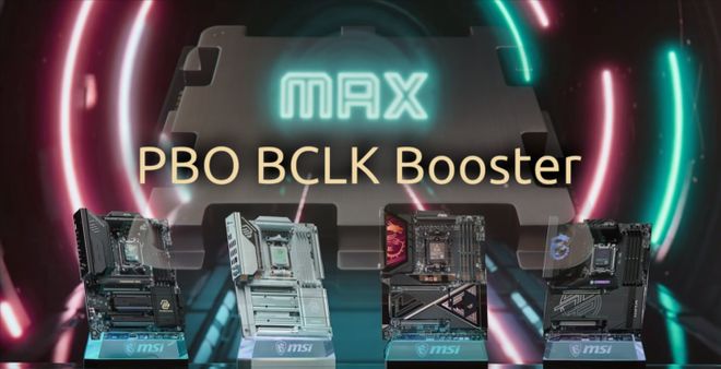 9800X3D_微星MAX系列主板性能提升技术_微星PBO BCLK Booster BIOS功能