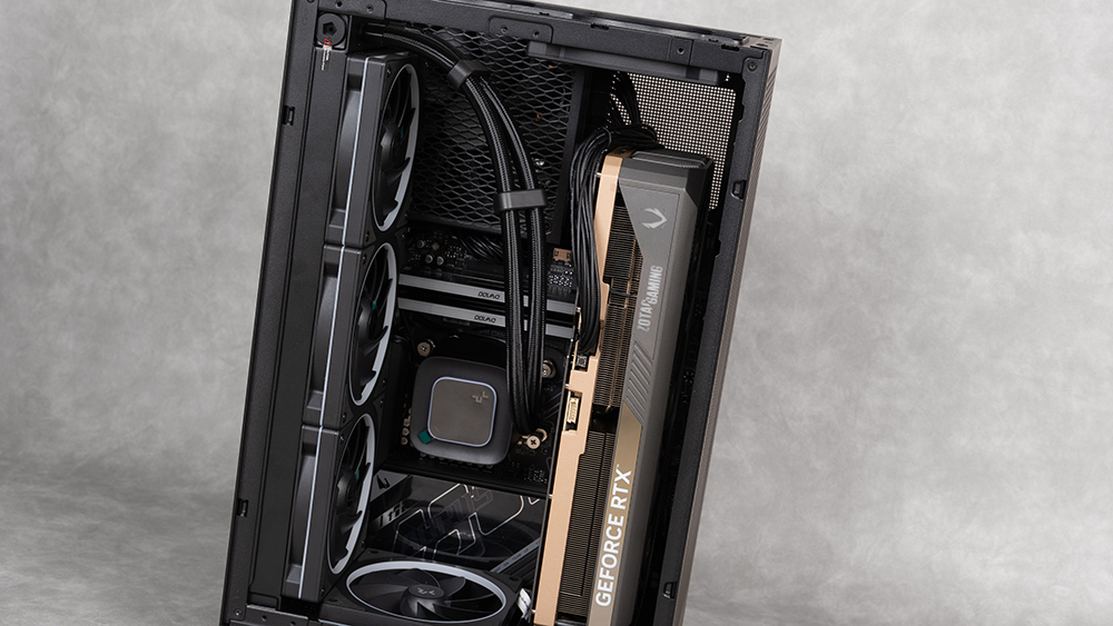 9950X3D_九州风神CH270机箱评测_垂直风道机箱散热方案