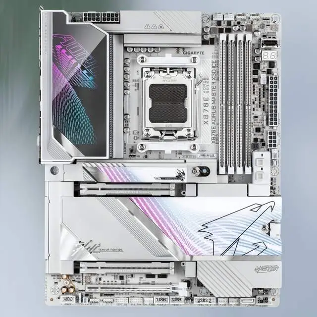 9800X3D_技嘉B850M AORUS PRO WIFI7电竞雕 中端主板推荐_技嘉X3D AORUS PRO X3D ICE主板 AMD锐龙9 9800X3D处理器 双十二装机清单