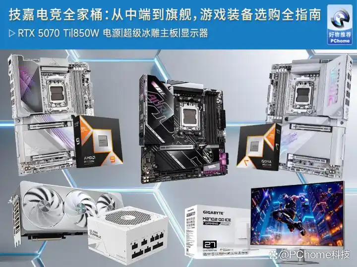 技嘉电竞全家桶：从中端到旗舰，游戏装备选购全指南