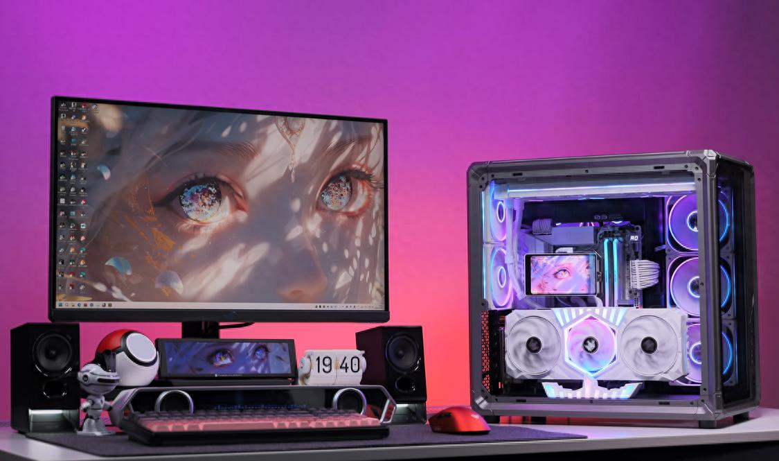 2025年12月游戏顶配装机：9800X3D+5080名人堂+乔思伯X400海景房