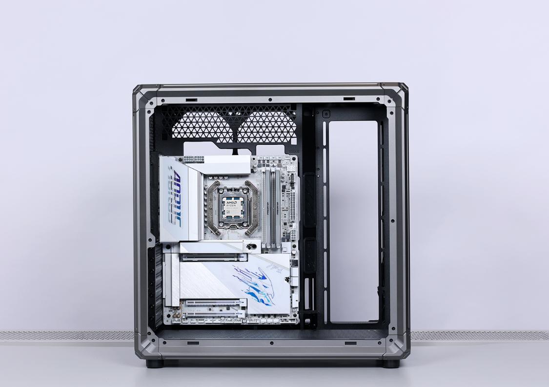 白色配件装机配置单_乔思伯X400机箱_9800X3D