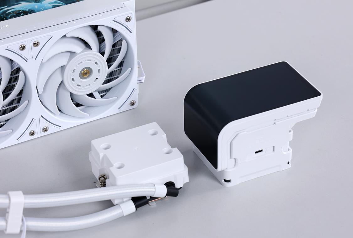 白色配件装机配置单_乔思伯X400机箱_9800X3D