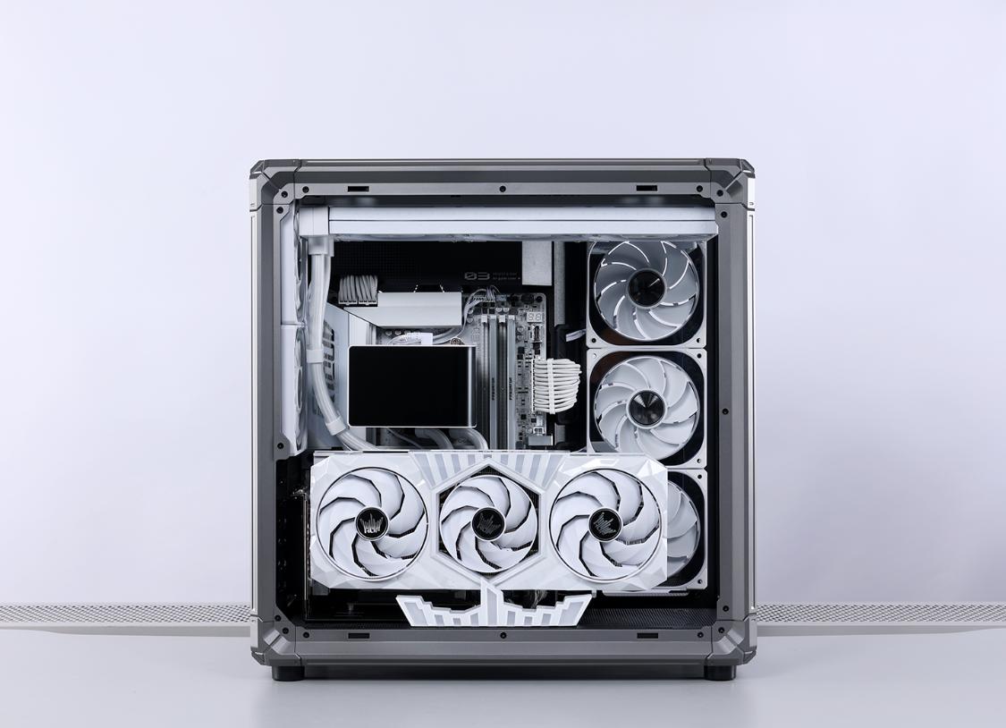 白色配件装机配置单_9800X3D_乔思伯X400机箱