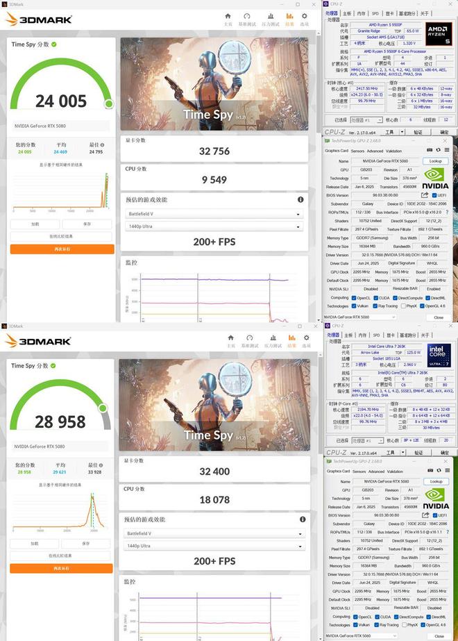 9500F_AMD Ryzen 5 9500F vs Intel Core Ultra 7 265K performance comparison_Intel Core Ultra 7 265K vs AMD Ryzen 5 9500F price and value analysis