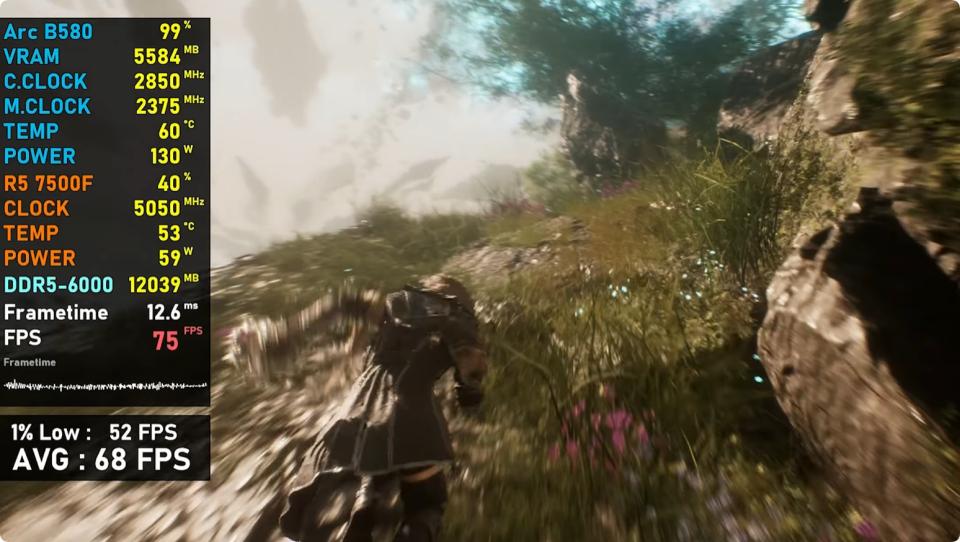 7500F_Ryzen 5 7500F游戏性能测试_ARC B580评测