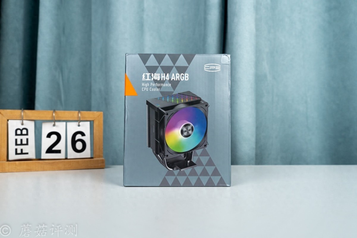 超频三红海H4迷你小单塔，能否压住搭配华擎B850M-X的9800X3D？