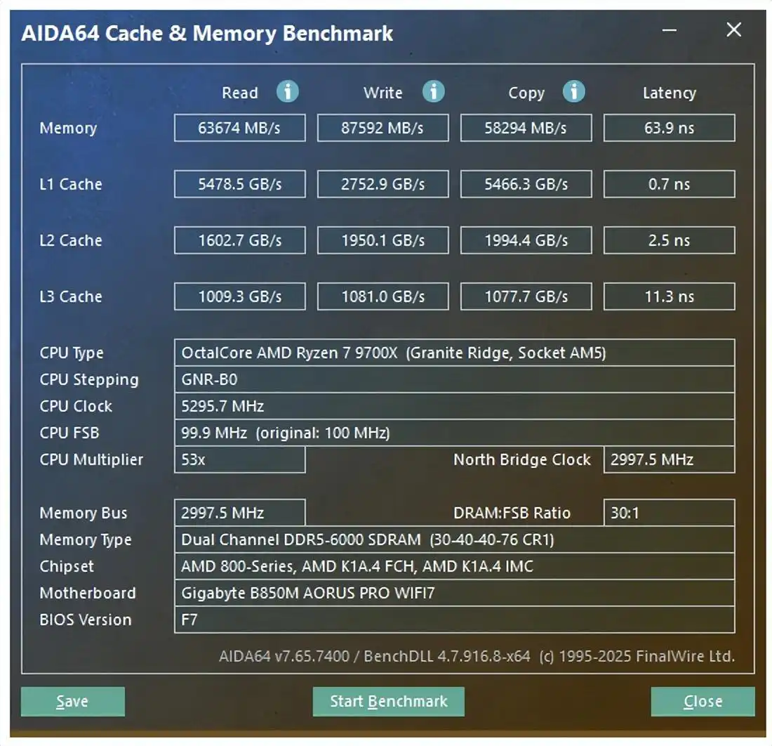 AMD锐龙7 9700X装机配置_威刚XPG D350G DDR5内存评测_9700X