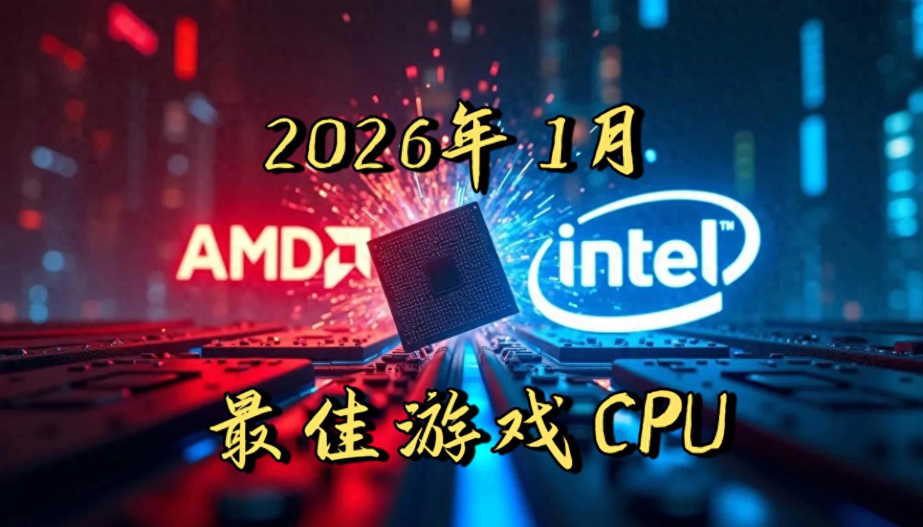 2026年1月最佳游戏CPU