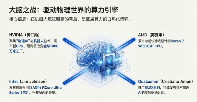 CES2026拉斯维加斯_Ryzen AI_英伟达黄仁勋物理AI