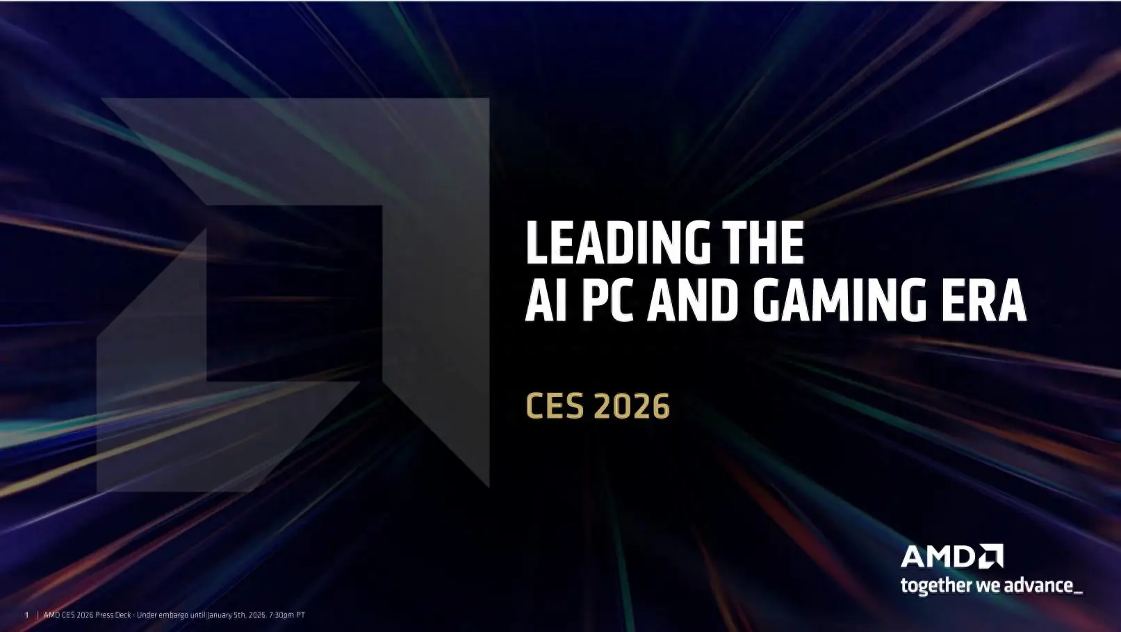 闪耀CES2026！游戏神器再临，AMD引领CPU GPU双升级！