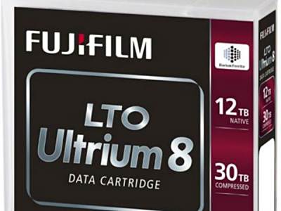富士推LTO Ultrium 8磁带：最大容量30TB