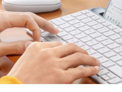 表达的力量 罗技K580多设备无线轻薄键盘