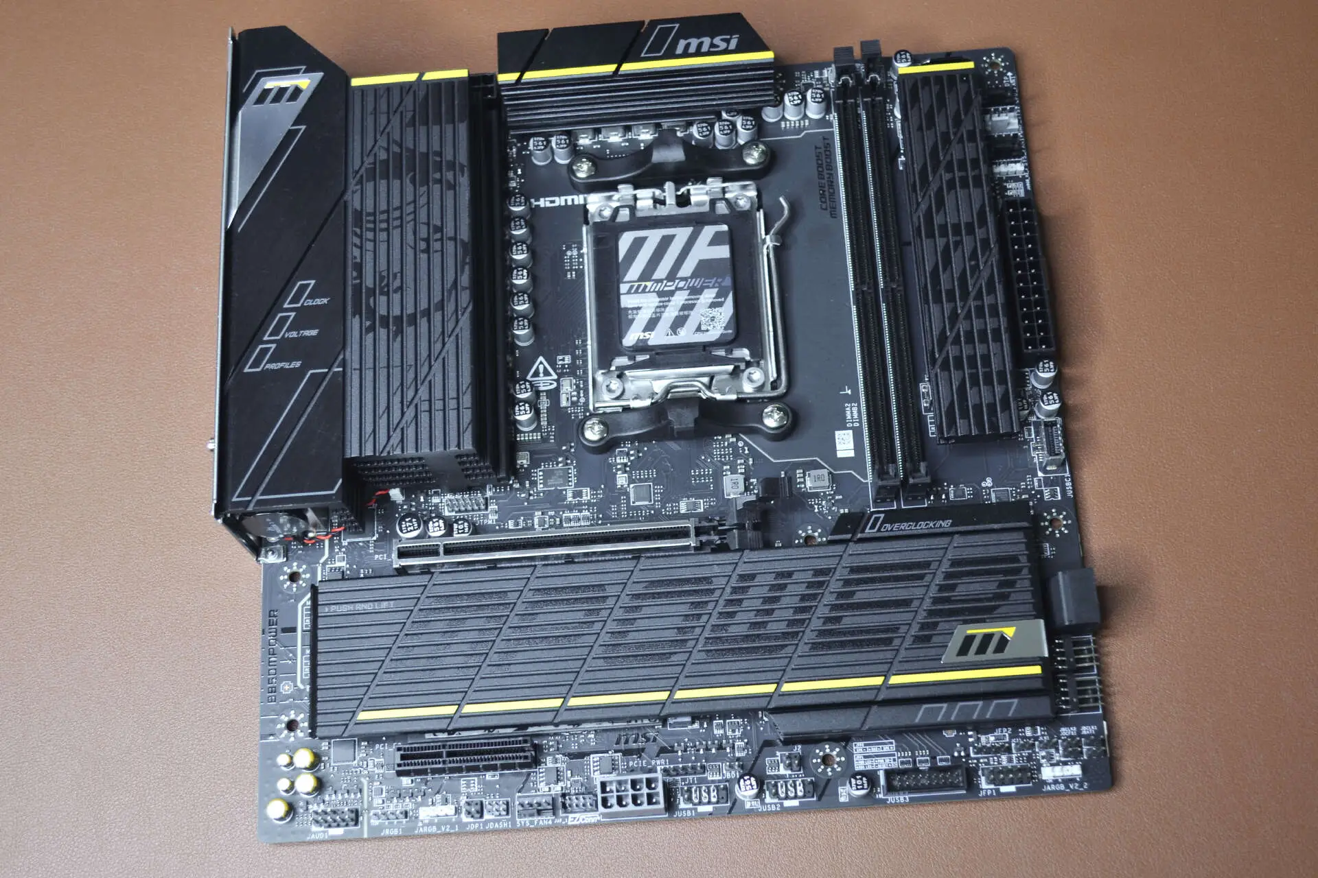 微星B850MPOWER主板_B850MPOWER评测_9800X3D