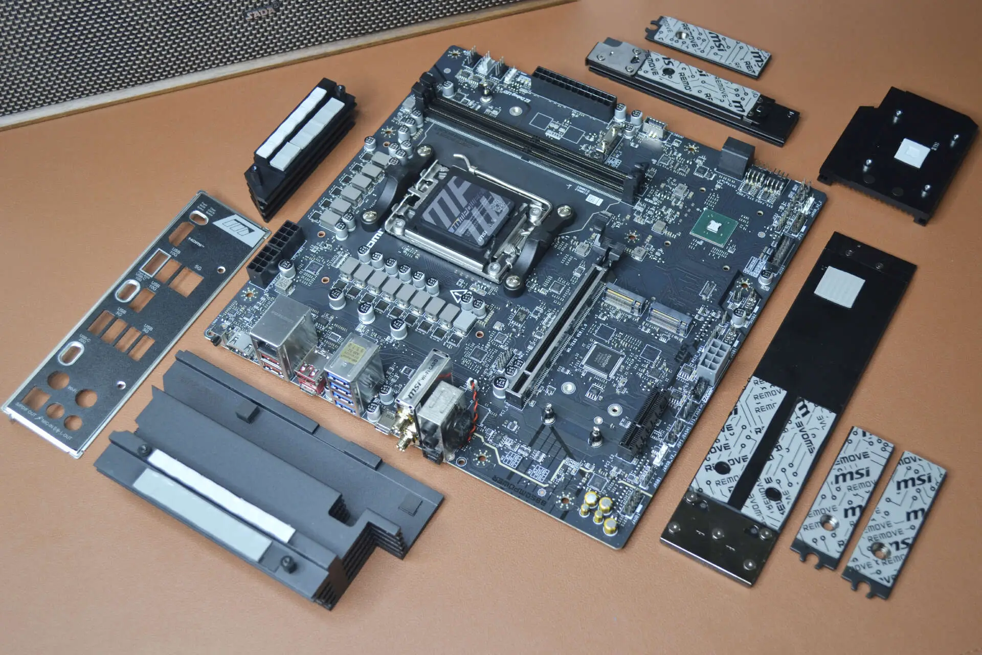 微星B850MPOWER主板_9800X3D_B850MPOWER评测