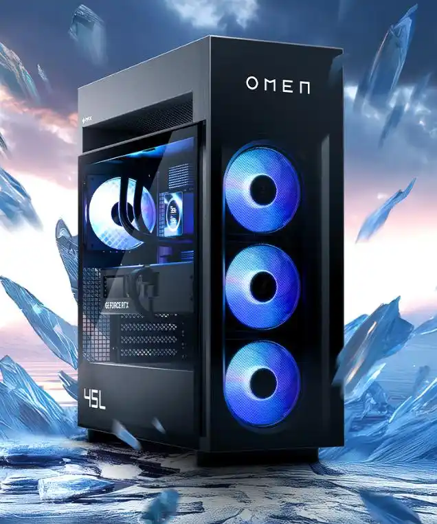 AMD平台桌面性能神U_惠普暗影精灵Max R7 9800X3D RTX5090DV2 360水冷电竞主机_9800X3D