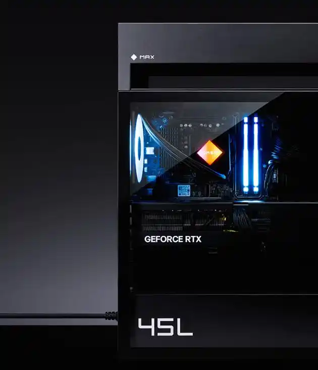 AMD平台桌面性能神U_9800X3D_惠普暗影精灵Max R7 9800X3D RTX5090DV2 360水冷电竞主机