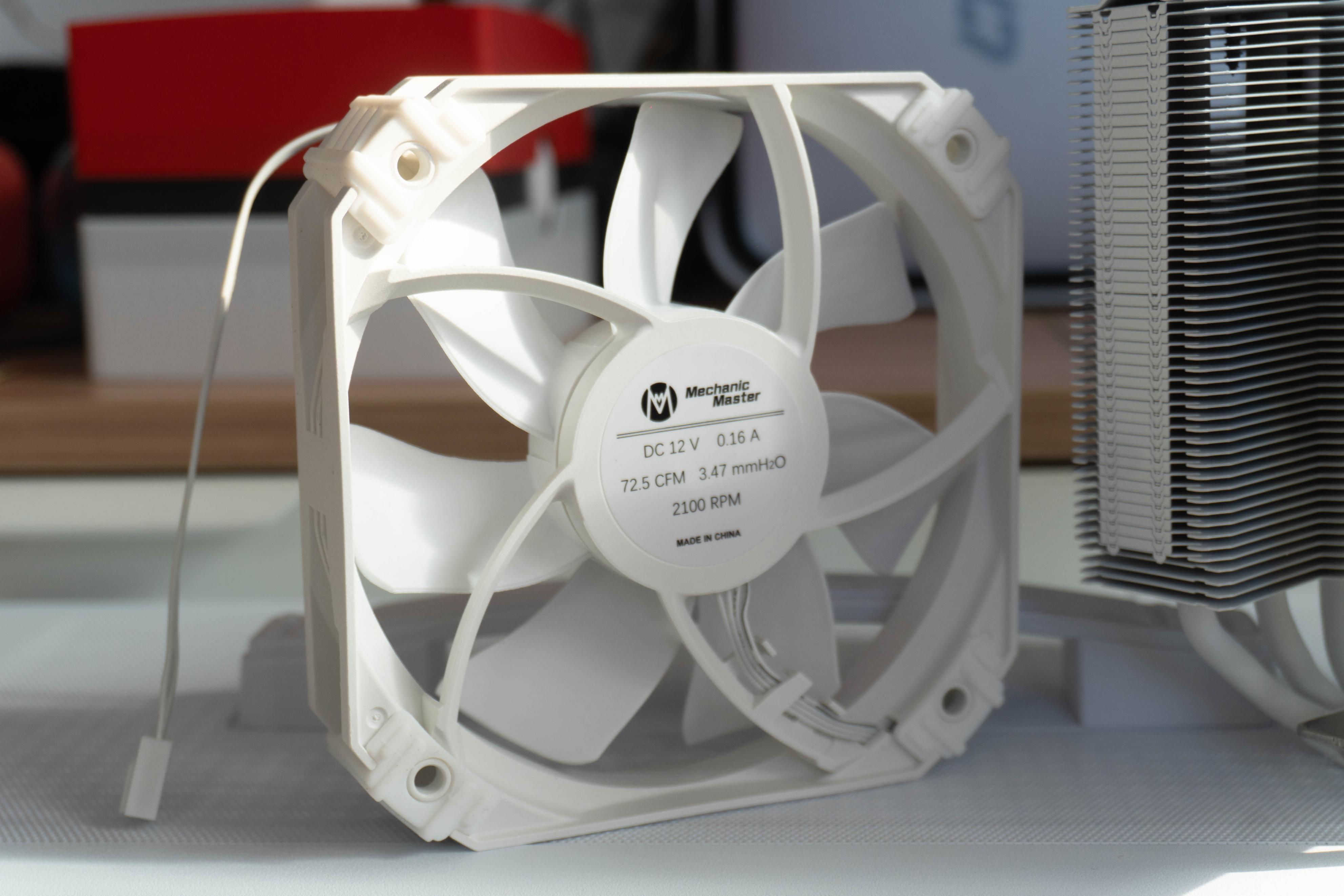 机械大师六铜管单风扇性能测试_9700X_AMD 9700X 风冷散热评测