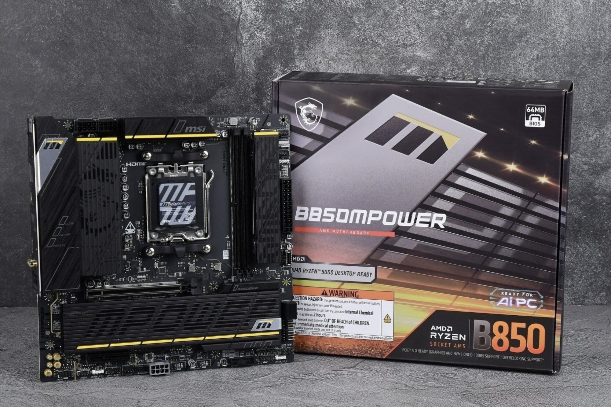 B850主板搭配9500F 9800X3D处理器_华硕B850M AYW GAMING OC WIFI7 W主板评测_9800X3D