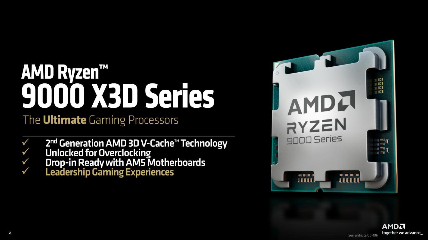 AMD锐龙7 9850X3D评测_9950X3D_第二代3D V-Cache技术性能分析