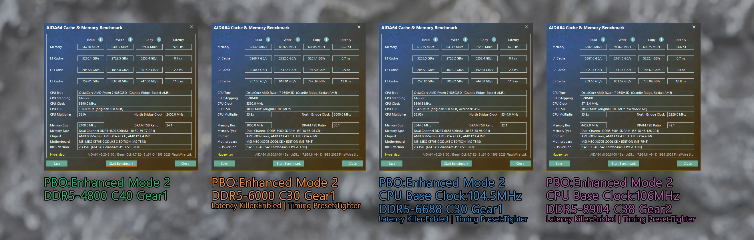 9950X3D_第二代3D V-Cache技术性能分析_AMD锐龙7 9850X3D评测