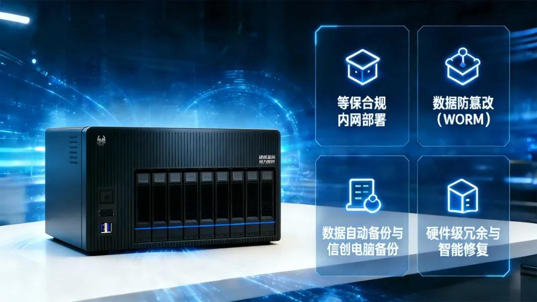 5700G_金刚C信创智能NAS存储一体机_中小学智慧校园数据管理