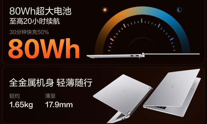 华硕无畏Pro16 2026 锐龙AI9 H465 性能释放 2.5K 165Hz OLED 华硕好屏 80W 高能释放 20小时长续航 40Gbps USB4_Ryzen AI