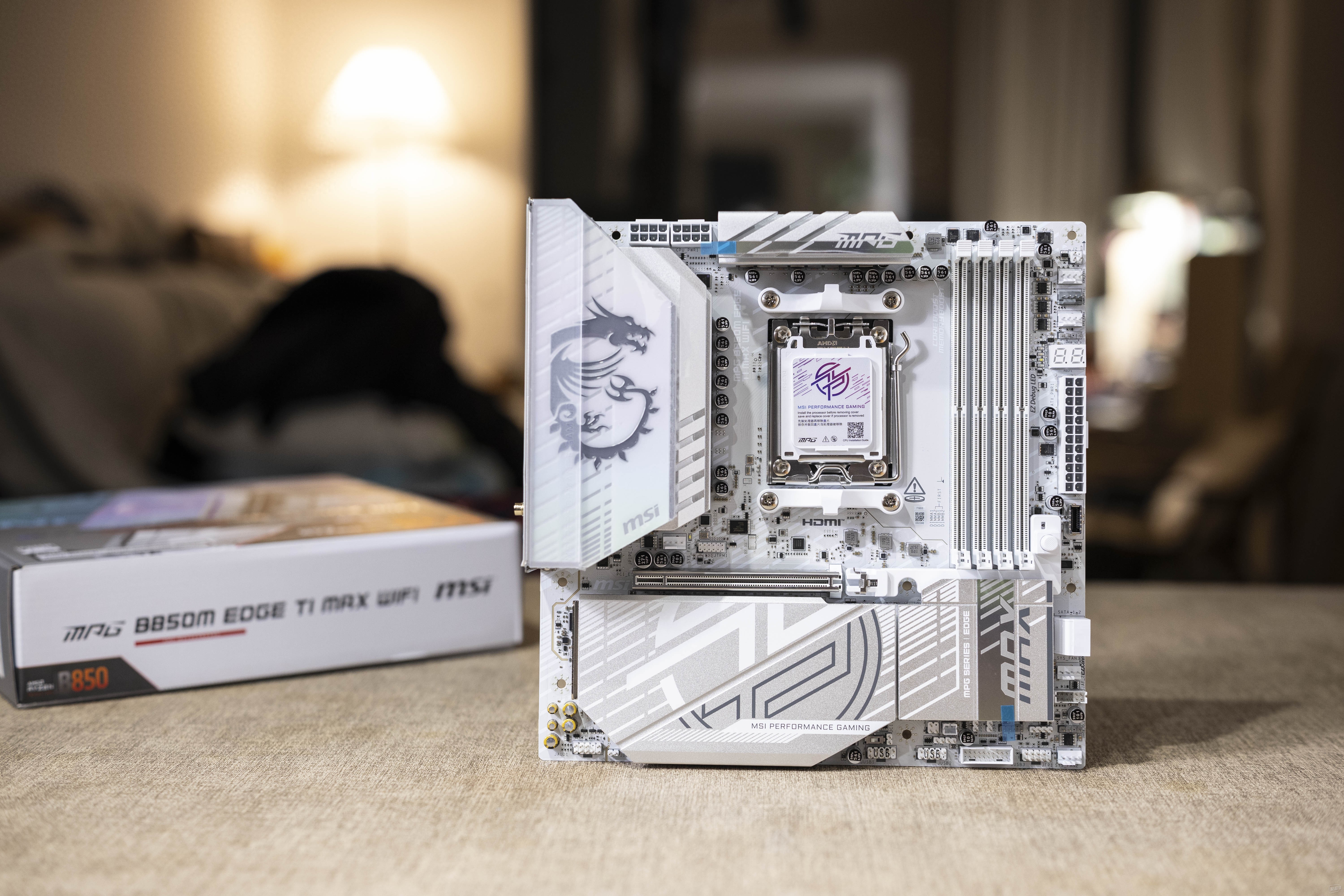 千元级卷王，高端MATX主板MPG B850M EDGE TI MAX WIFI刀锋钛评测