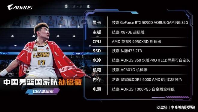 孙铭徽的冠军装备：技嘉电竞主机配置解析