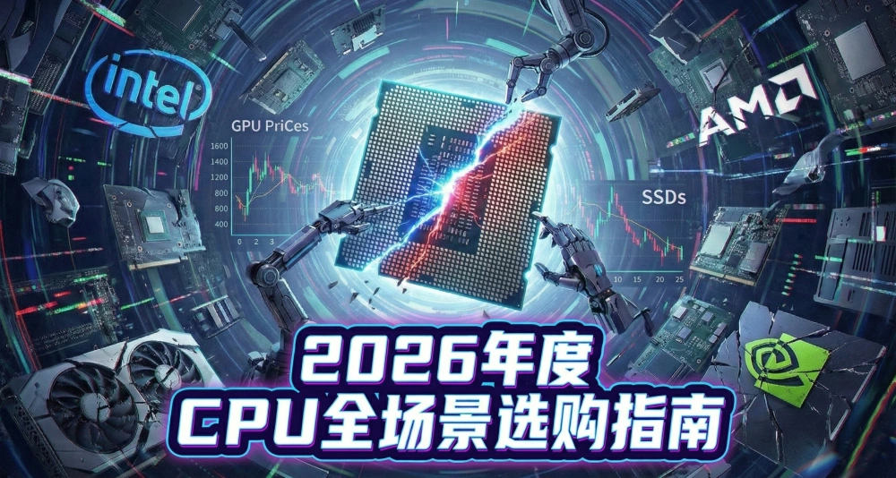拒绝参数焦虑，回归体验本质！2026年度CPU全场景选购指南