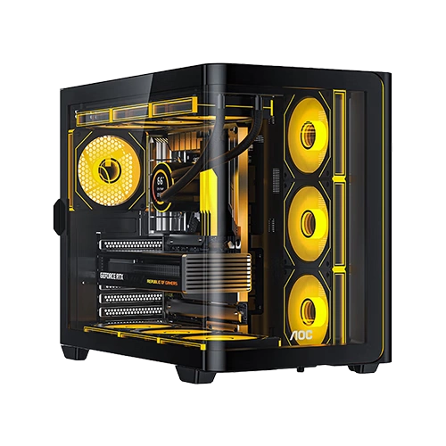 联想电脑主机稳定性品牌口碑_AOC电脑主机性价比游戏性能_9700X