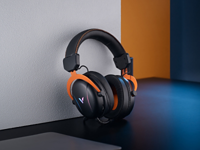 虚拟7.1，造型新突破 雷柏VH350S虚拟7.1声道RGB游戏耳机上市