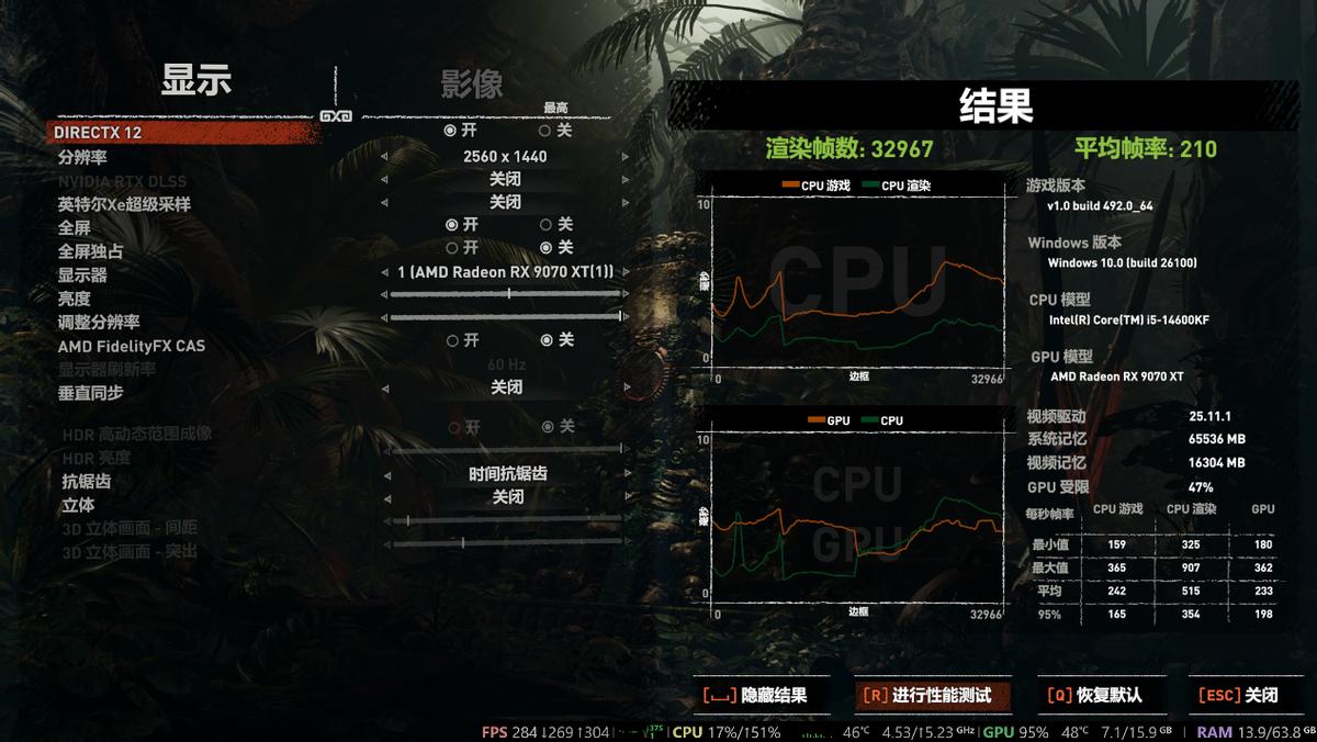 7800X3D_DDR5单根内存 vs 双通道DDR4 14600K_ AMD Ryzen 7 7800X3D单根DDR5性能测试
