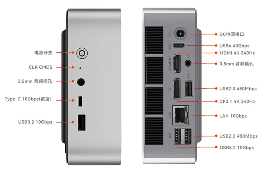 5700G_零刻SER9 MAX32GB+1TB存储组合整机版价格_零刻SER9 MAX锐龙7 H255双内存插槽万兆网口