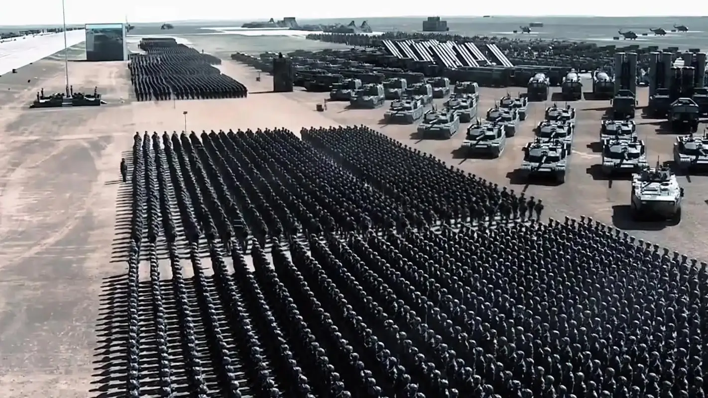 中国重装合成旅_99A主战坦克_PHL-191火箭炮_5700G