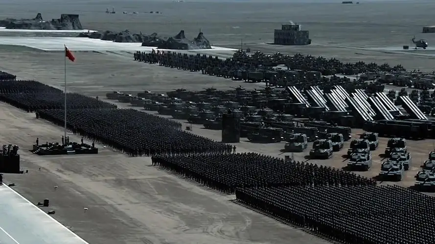 中国重装合成旅_99A主战坦克_PHL-191火箭炮_5700G