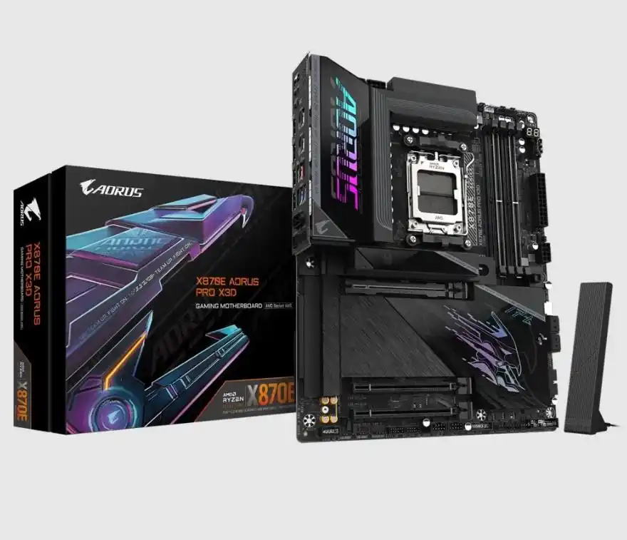 生化危机安魂曲 高性能游戏套装 技嘉 X870E AORUS PRO X3D 电竞雕主板 AMD R7 9800X3D 套装 技嘉 RTX 508_9800X3D