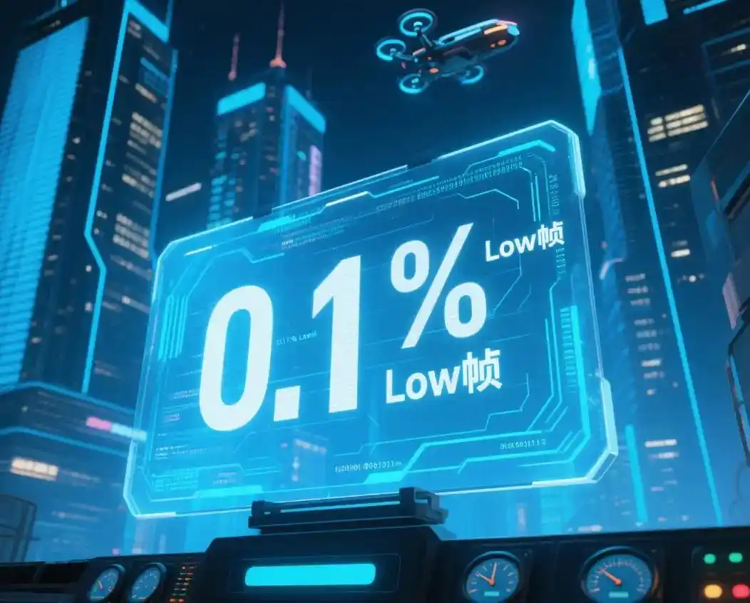 游戏帧率低卡顿_平均帧与Low帧区别_9800X3D