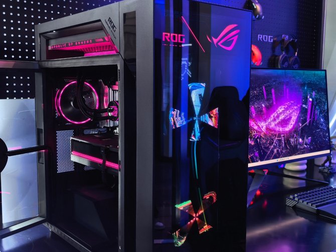 ROG枪神10XAMD锐龙9 9950X3D处理器_ROG枪神10X全息投影机箱_9950X3D