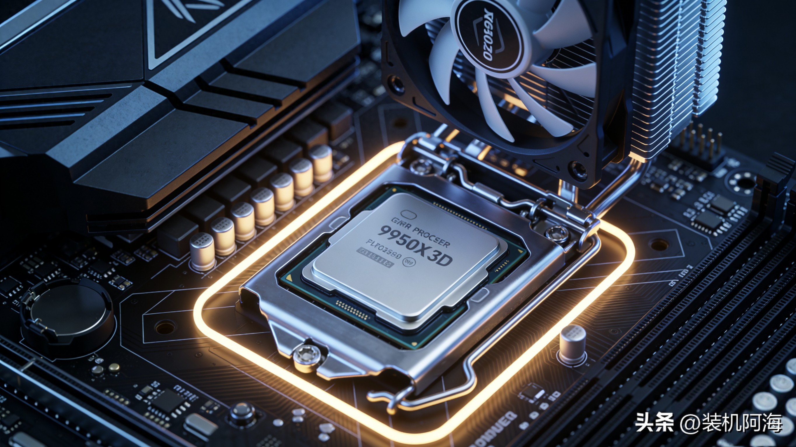 9950X3D才是AMD真正天花板！对比9800X3D，游戏差距到底有多大？