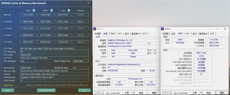 亡羊补牢 为时未晚否！酷睿Ultra 7 270K/5 250K Plus首发评测：游戏性能大幅提升
