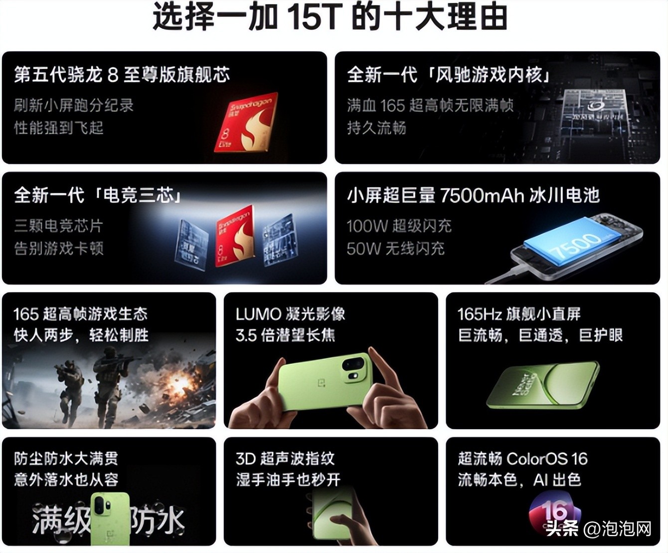 iPhone小屏旗舰续航痛点_5700G_一加15T小屏旗舰体验标杆