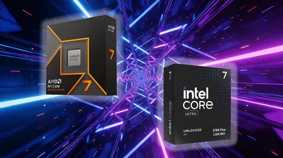 酷睿Ultra 7 270K PLUS 游戏性能 锐龙7 9700X 性价比_9700X