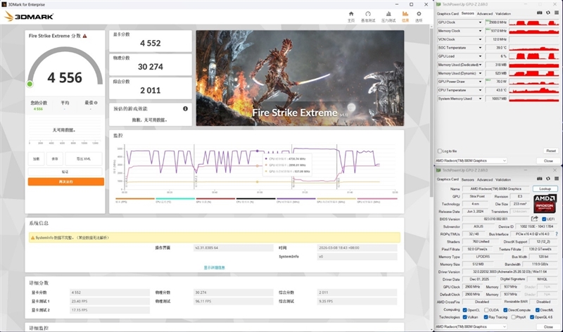 华硕无畏Pro16锐龙版2026 性能测试 锐龙AI 9 H 465 80W散热架构_Ryzen AI